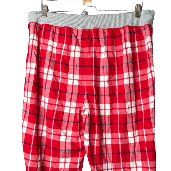 Aerie Plaid Tartan Pajama Pants Bottoms Jogger Sleep Cozy PJs Pockets - Picture 8 of 11